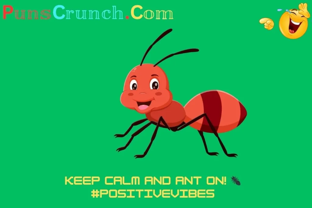Ant Puns for Captions