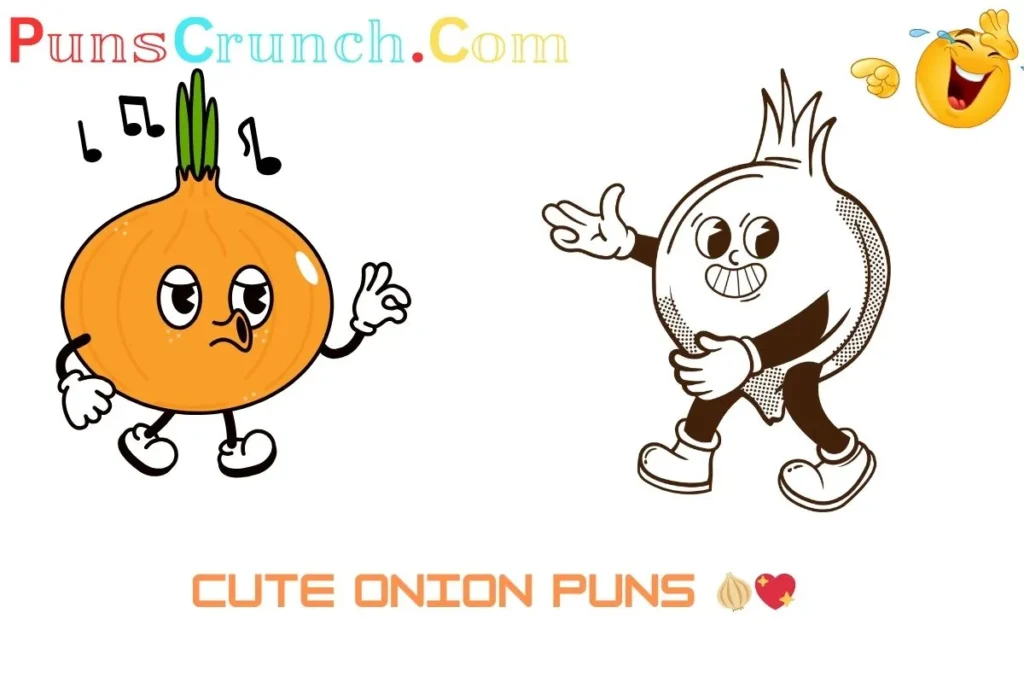 Cute Onion Puns  