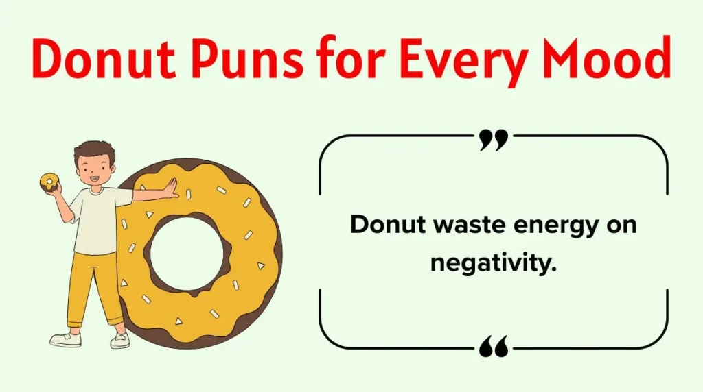 Donut Puns for Every Mood