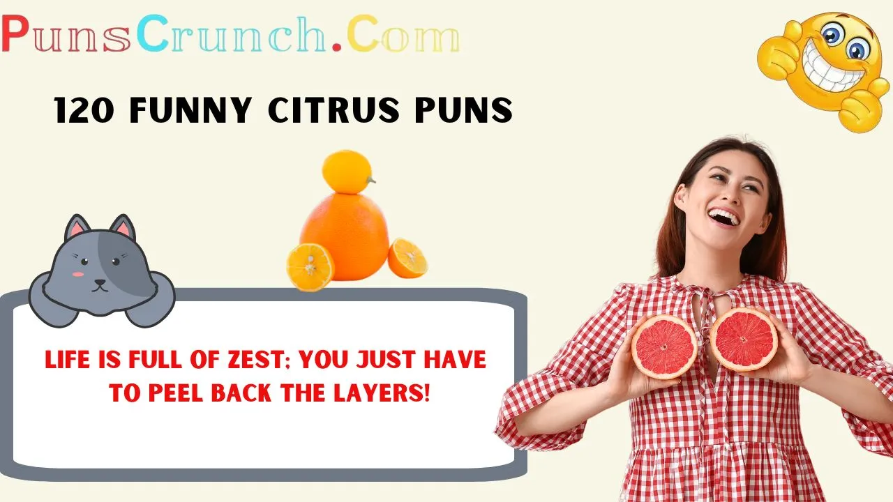 Funny Citrus Puns