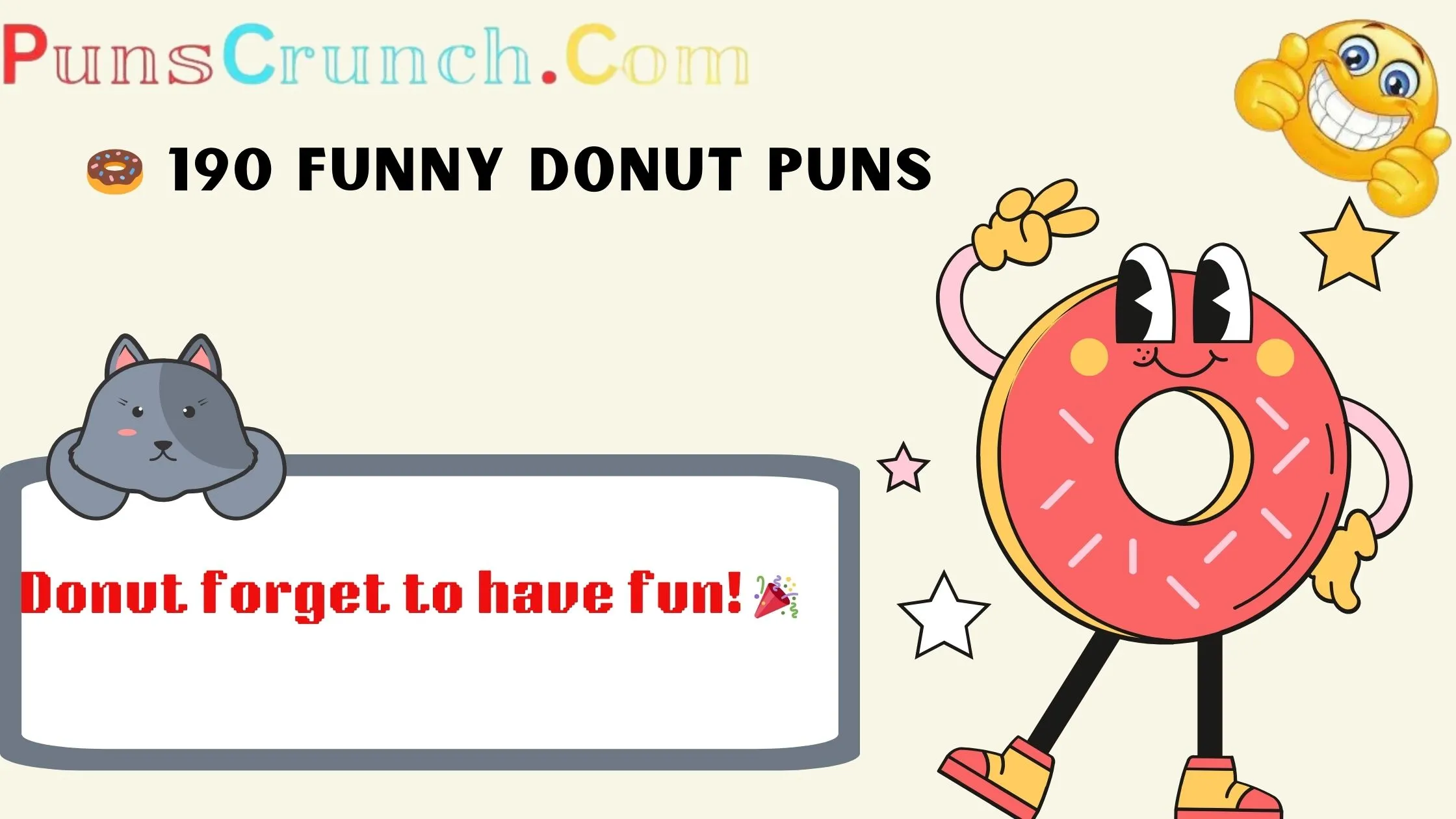 Funny Donut Puns