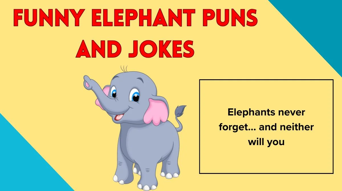 Funny Elephant Puns and Jokes
