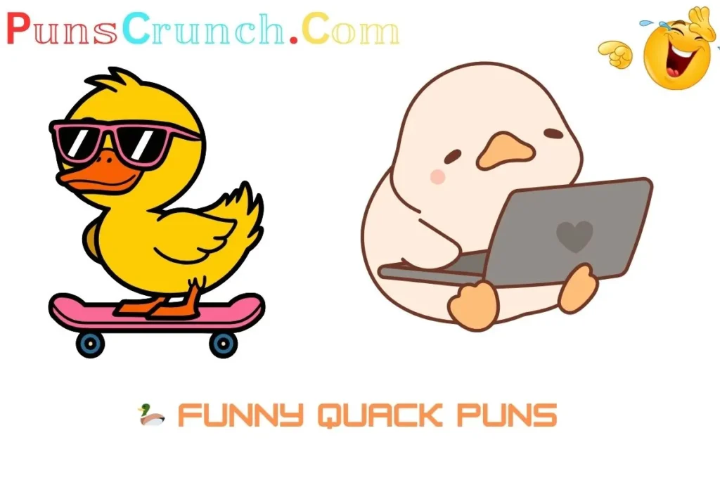   Funny Quack Puns