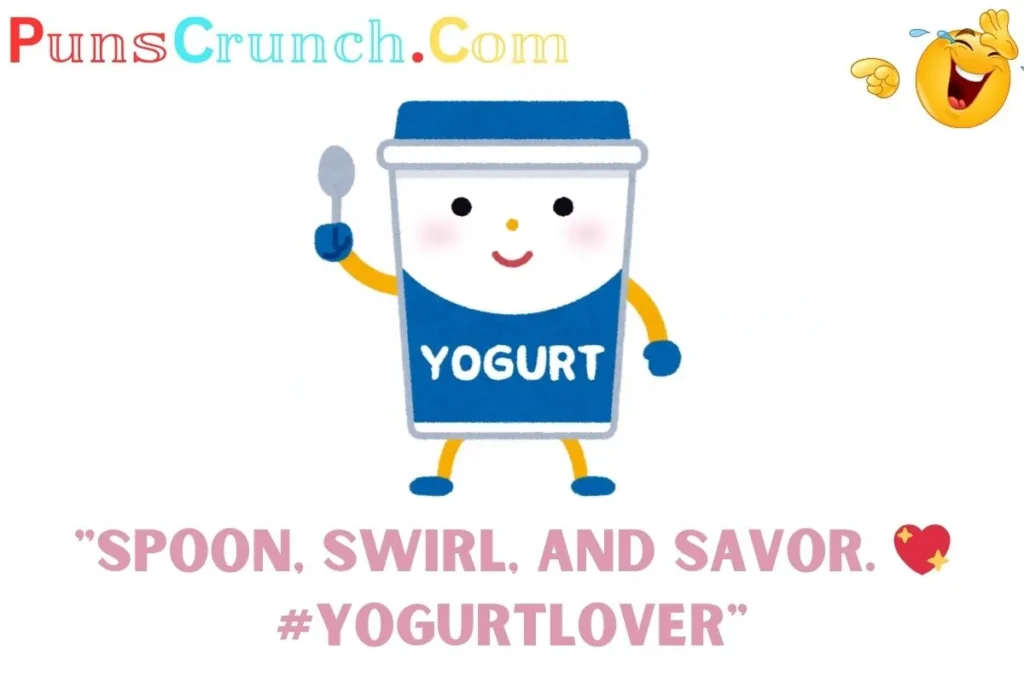 Instagram Yogurt Puns