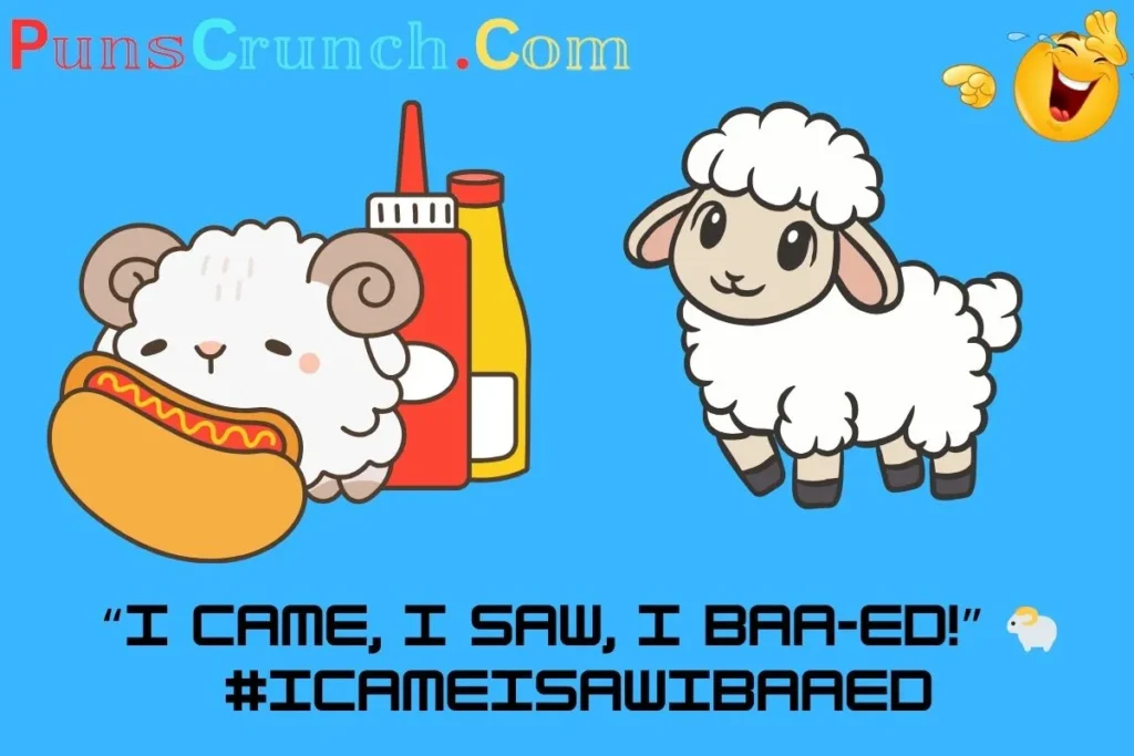 Lamb Puns Captions