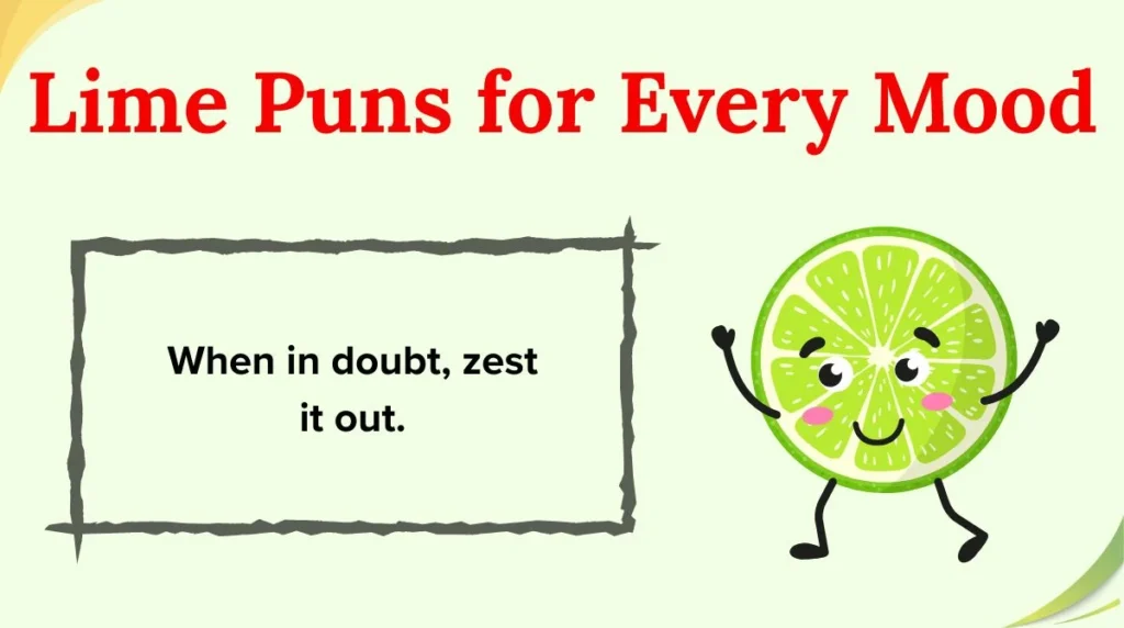 Lime Puns for Every Mood