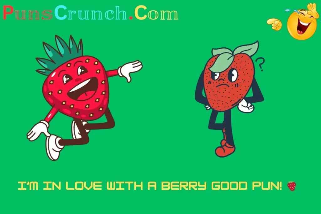 One Line Strawberry Puns