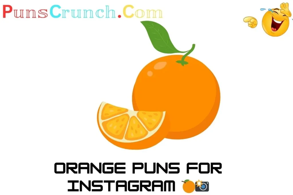 Orange Puns For Instagram   