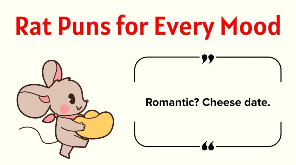 Rat Puns for Every Mood