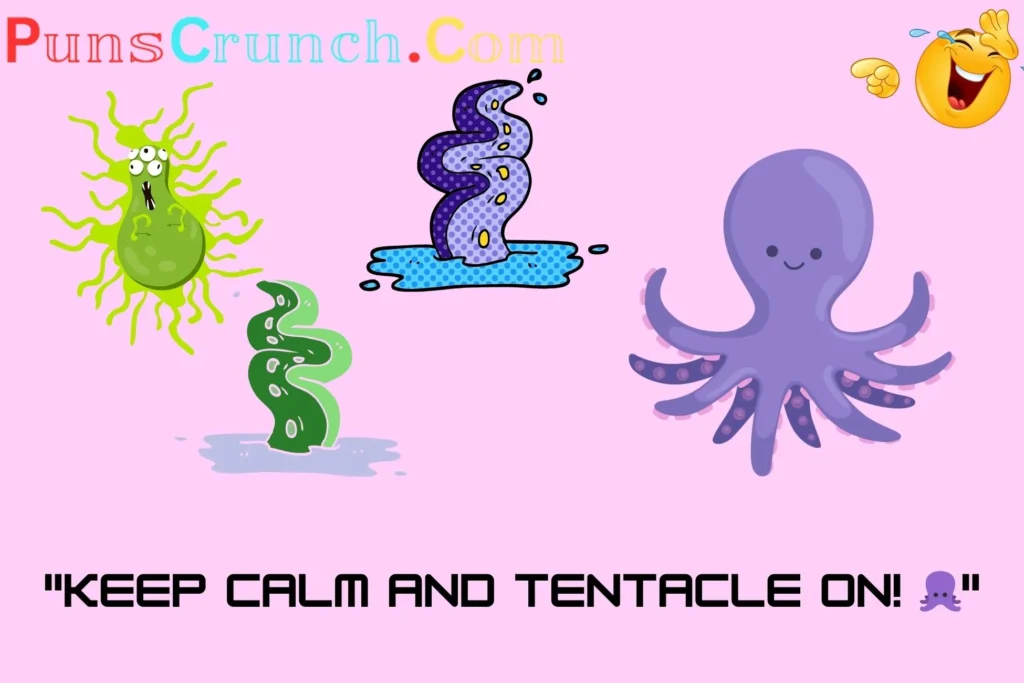 Tentacle Puns Captions for Every Occasion