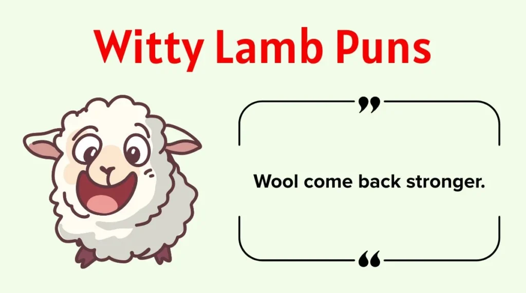 Witty Lamb Puns