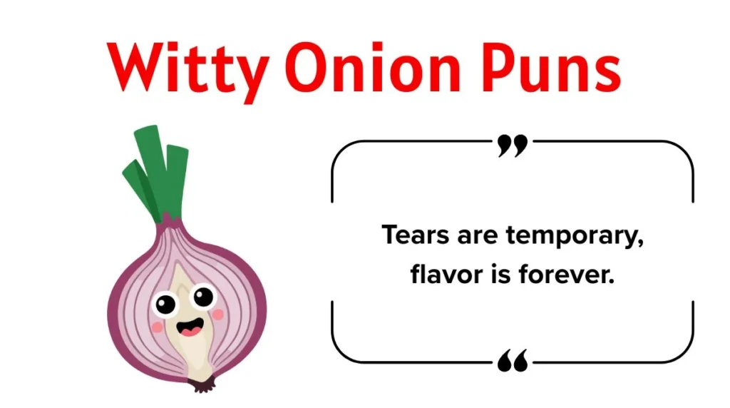 Witty Onion Puns