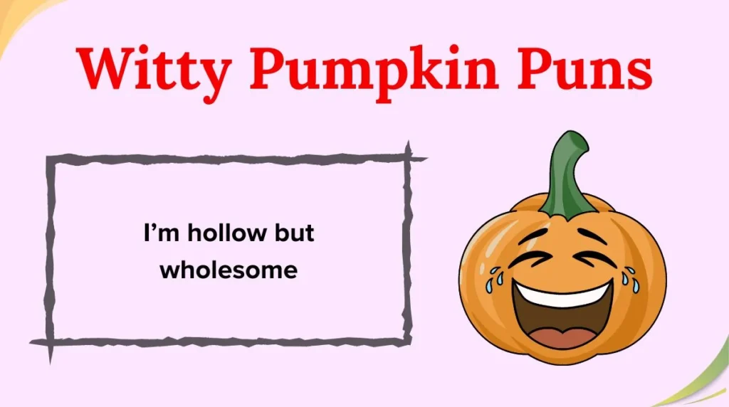 Witty Pumpkin Puns