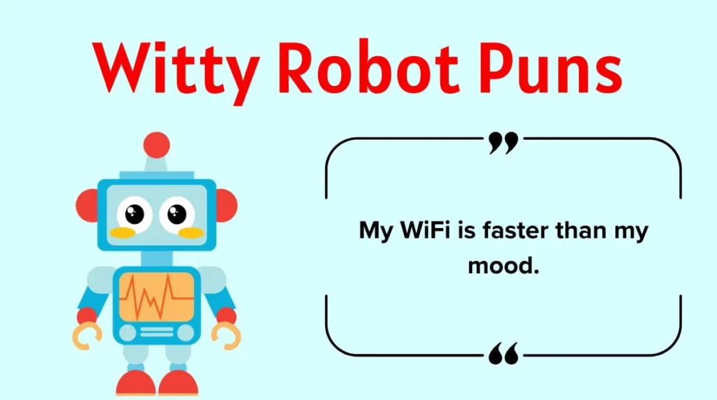 Witty Robot Puns