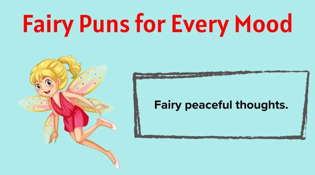 Fairy Puns for Every Mood
