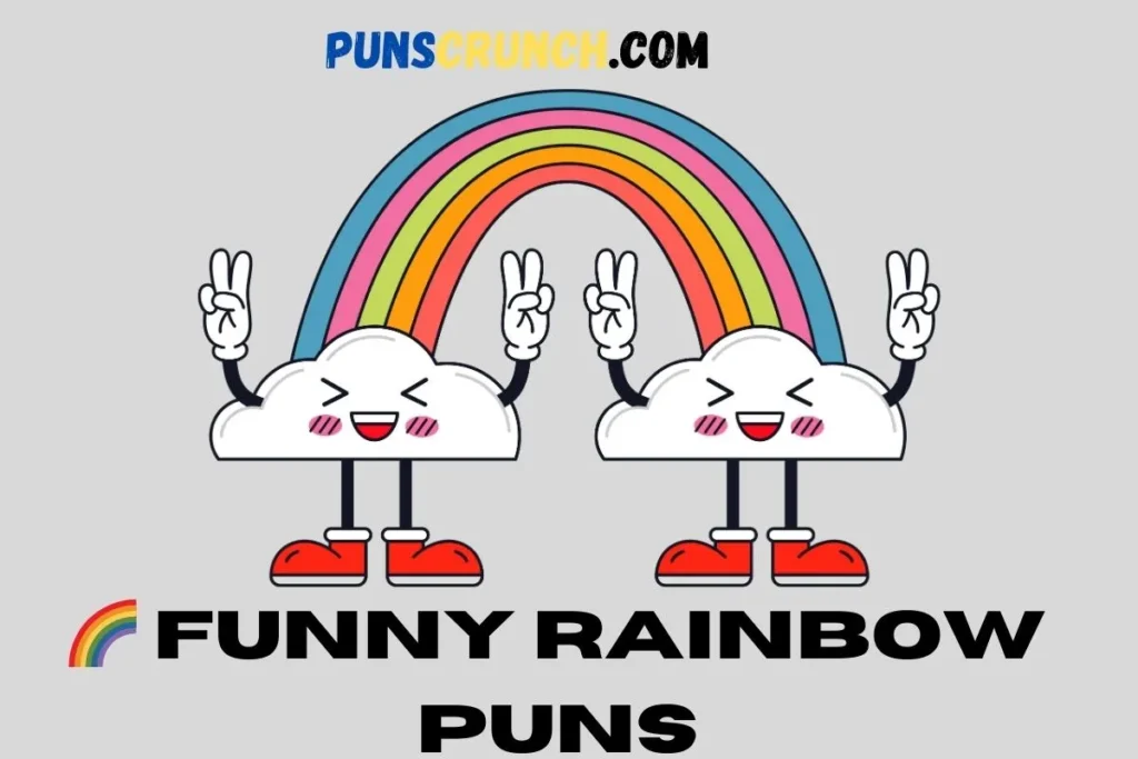   Funny Rainbow Puns
