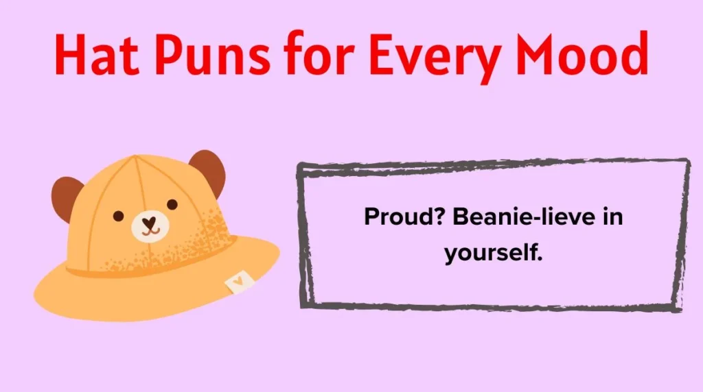 Hat Puns for Every Mood