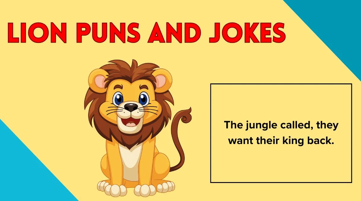 Lion Puns And Jokes