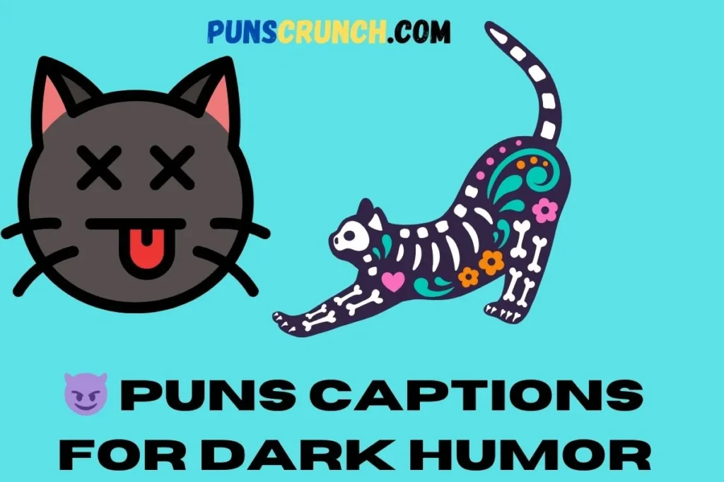   Puns Captions for Dark Humor