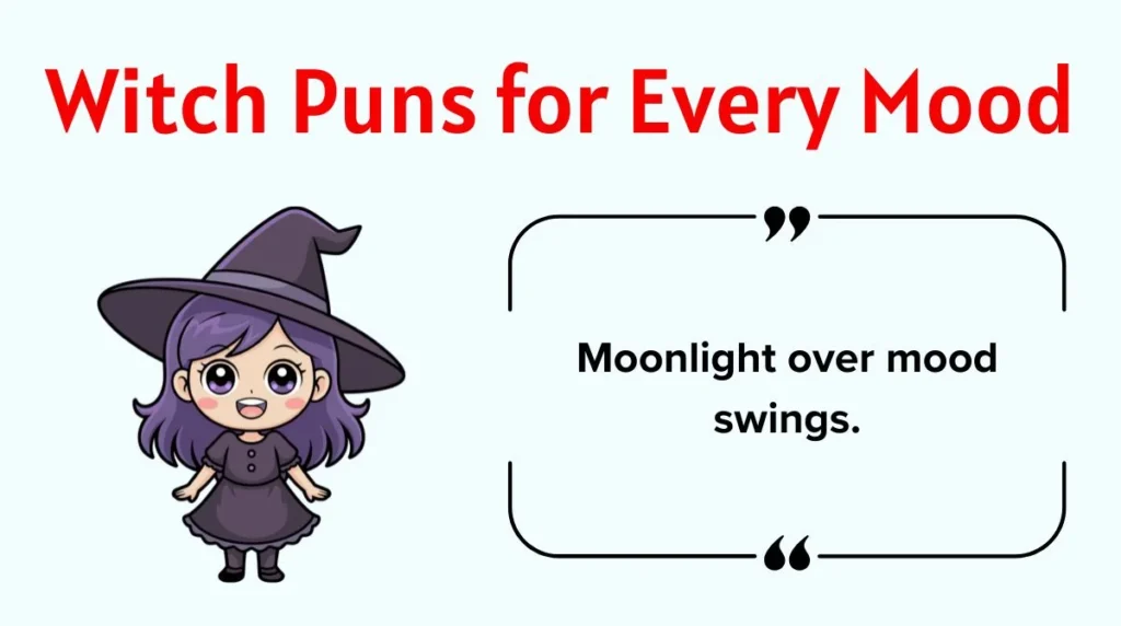 Witch Puns for Every Mood