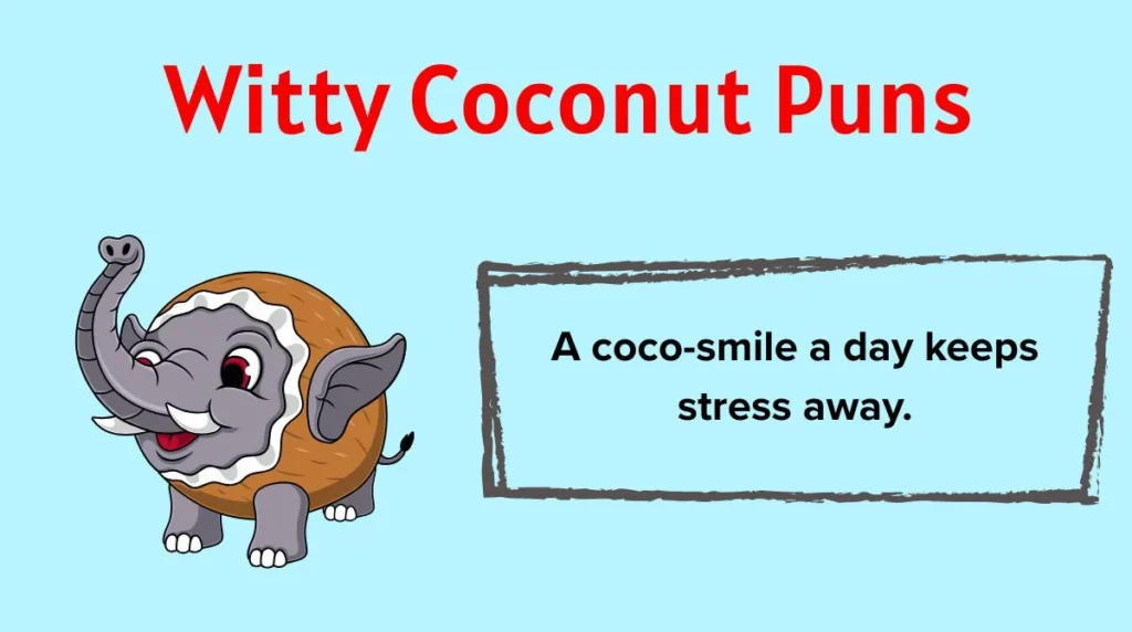 Witty Coconut Puns