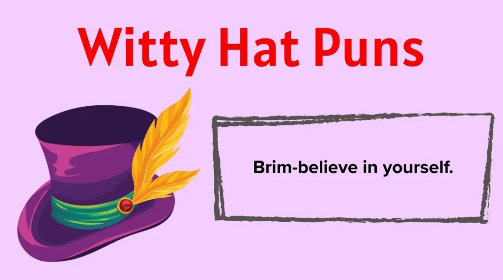 Witty Hat Puns