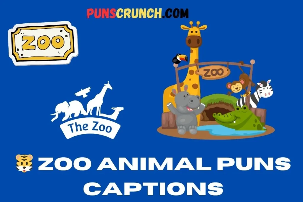  Zoo Animal Puns Captions