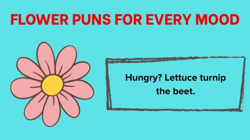 Flower Puns for Every Mood