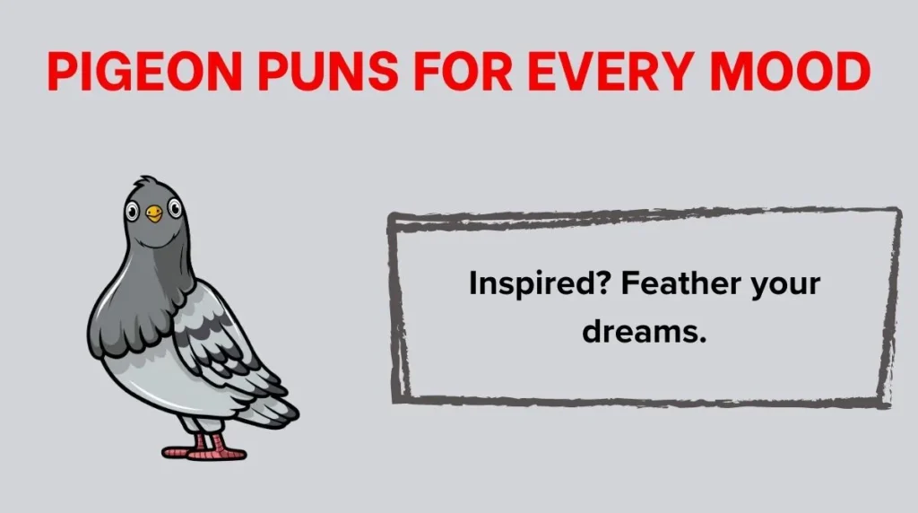 Pigeon Puns for Every Mood
