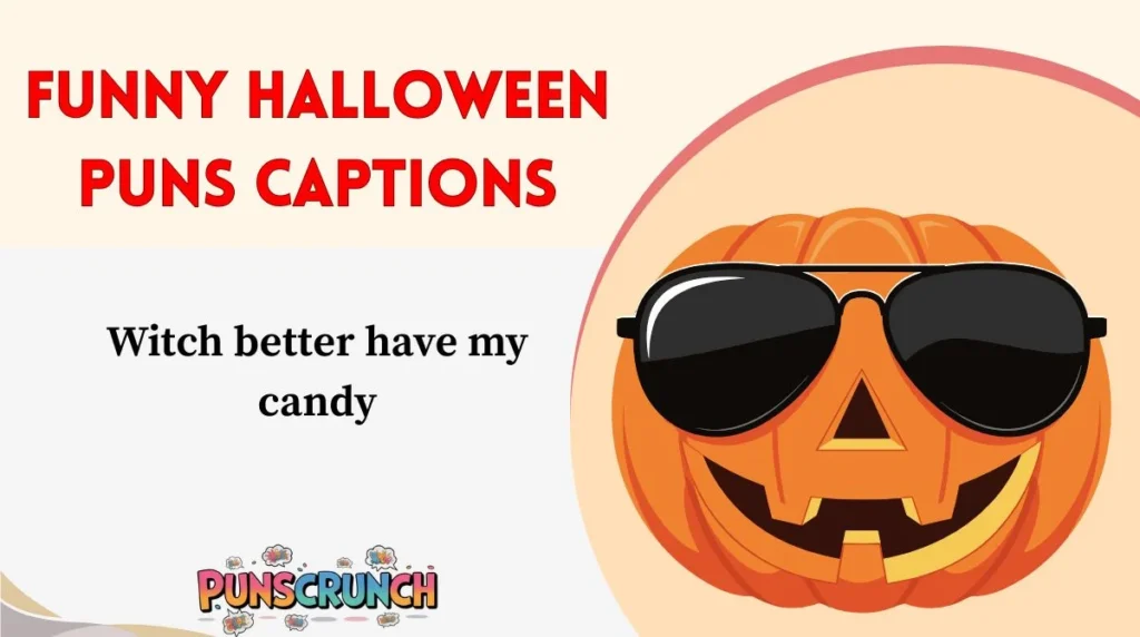 Funny Halloween Puns Captions
