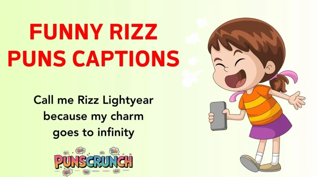 Funny Rizz Puns Captions