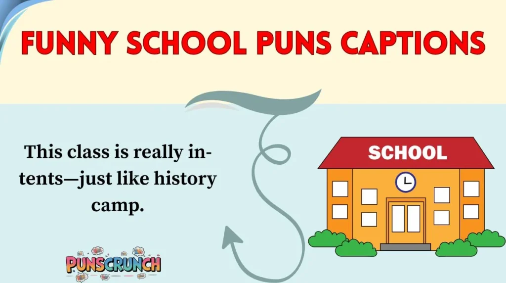 Funny School Puns Captions