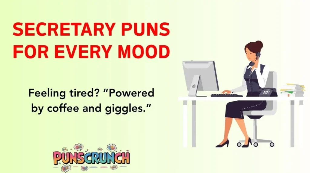 Secretary Puns for Every Mood