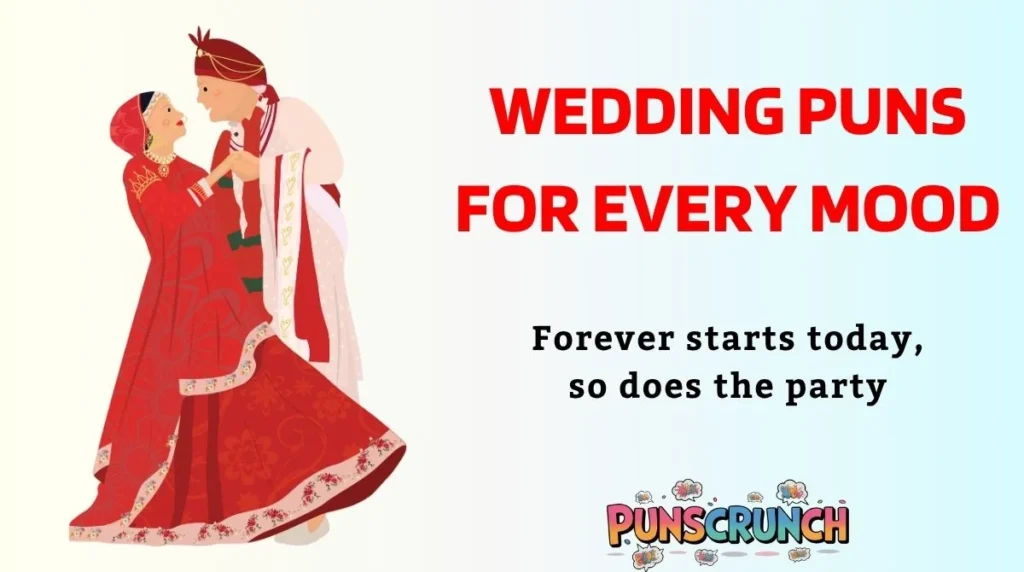 Wedding Puns for Every Mood