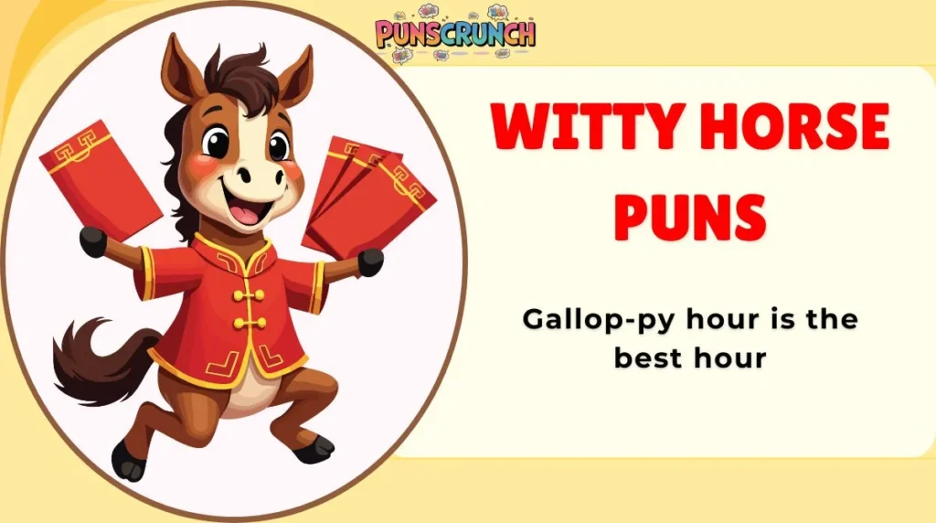 Witty Horse Puns