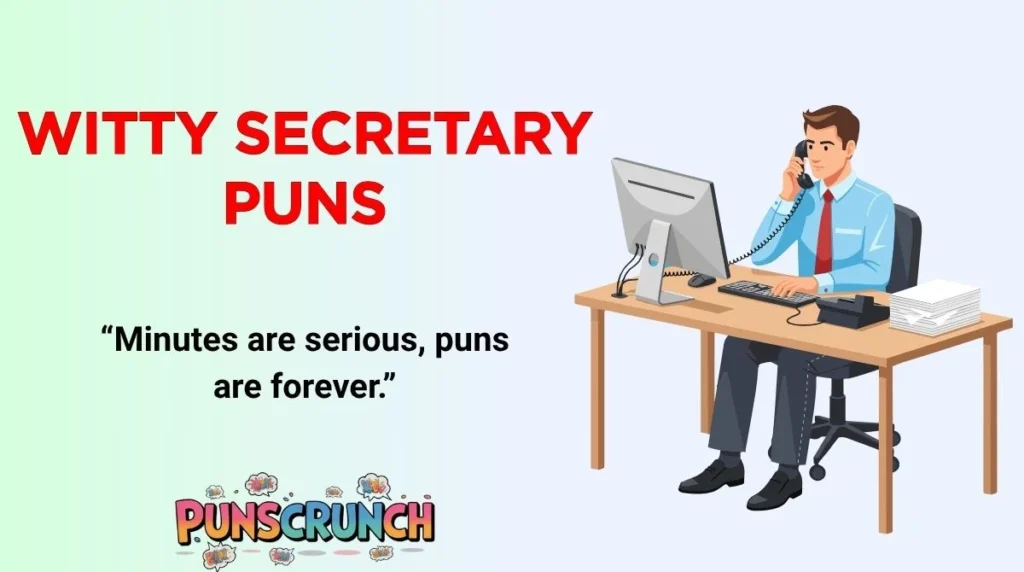 Witty Secretary Puns