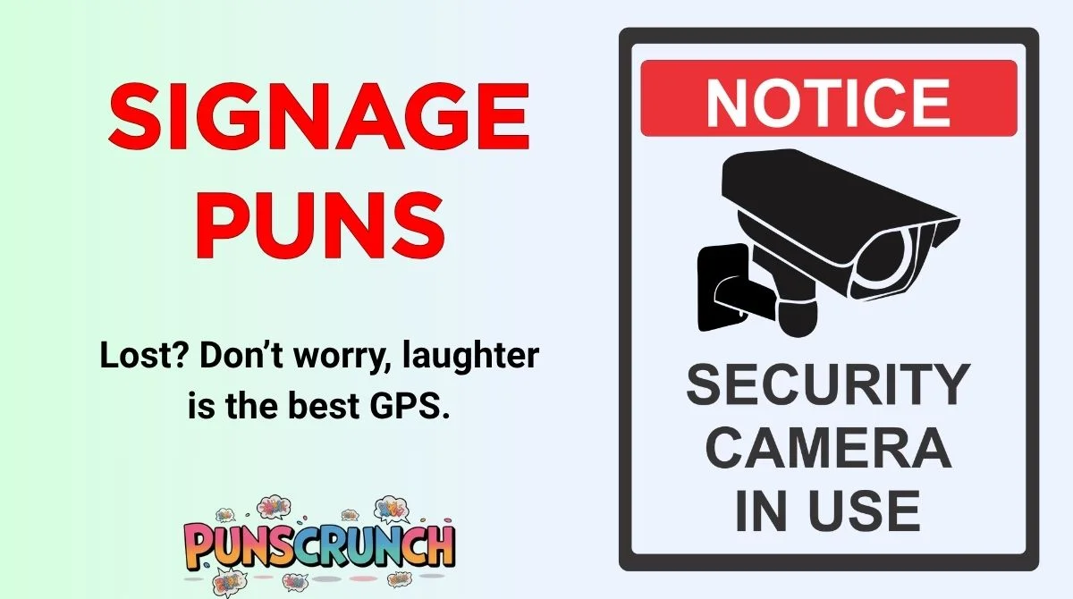 Signage Puns