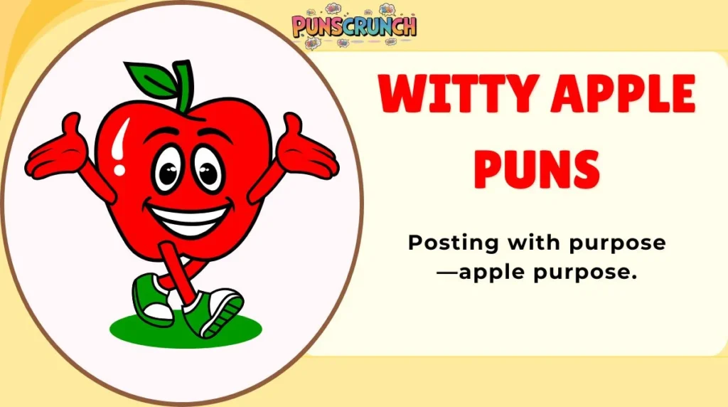 Witty Apple Puns