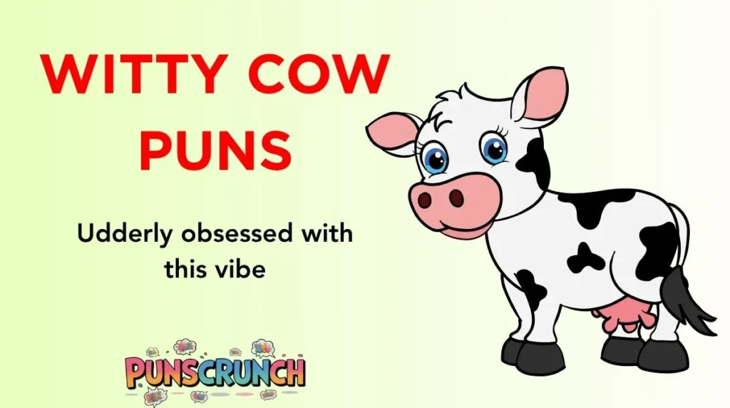 Witty Cow Puns