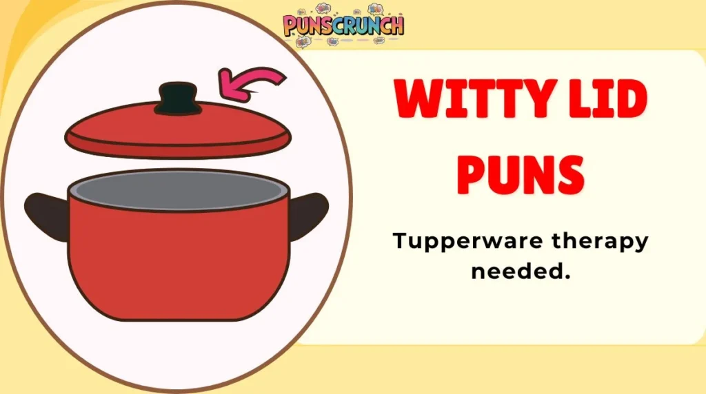 Witty Lid Puns
