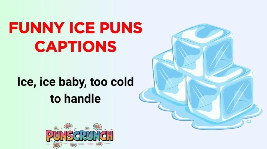 Funny Ice Puns Captions