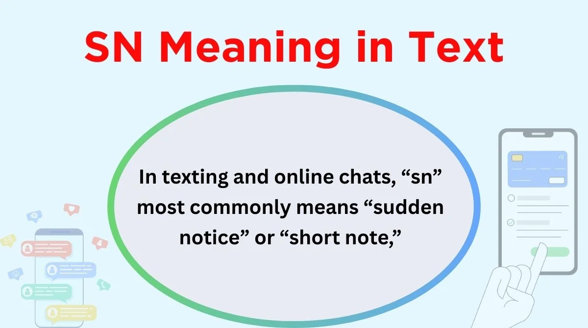 SN Meaning in Text