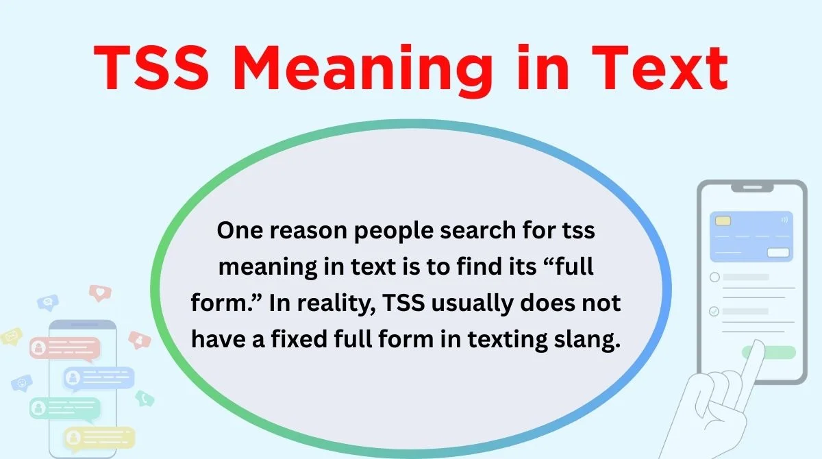 TSS Meaning in Text